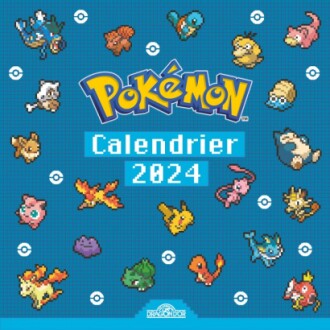 Pokémon – Calendrier Pixels 2024