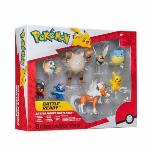 Gedetailleerde Pokémon actiefiguren