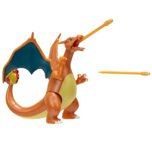 Charizard speelgoedfiguur met vuurstraal