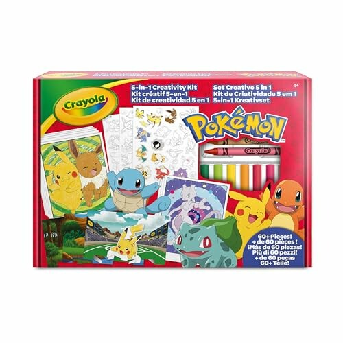 Crayola - Pokémon 5-in-1 Creatieve Set