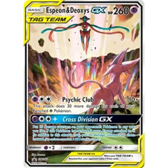 Reuzachtige Pokémonkaarten Espeon & Deoxys GX