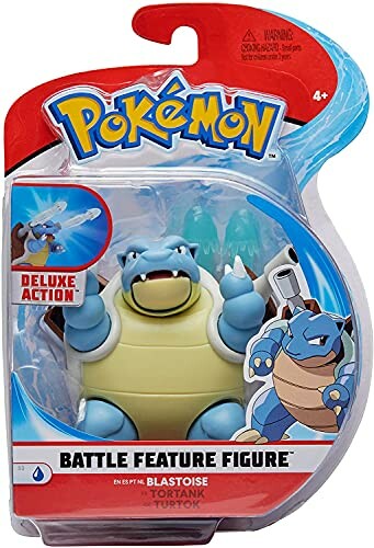 Pokemon Blastoise actiefiguur in verpakking