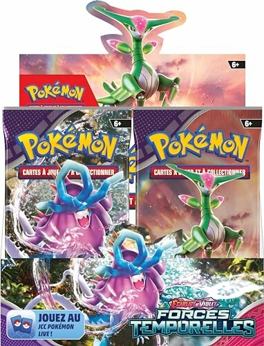 Pokémon kaartenset met Forças Temporelles thema