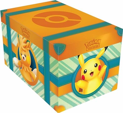 Opbergdoos met Pikachu en Pokémon-ontwerp.