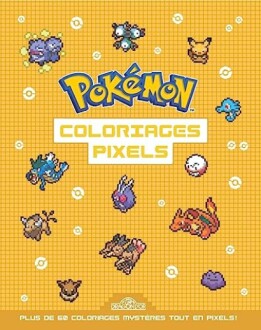 Pokémon Kleurboek met Pixelkunst