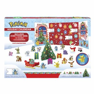 Pokémon adventskalender met figuren en accessoires