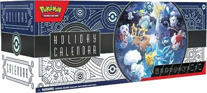 Pokemon feestdagkalender met diverse karakters