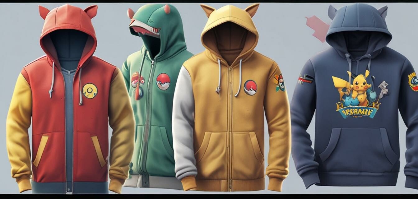 Pokémon kleding voor volwassenen