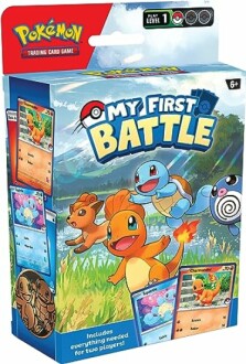 Pokemon kaartspel voor beginners met Charmander en Squirtle