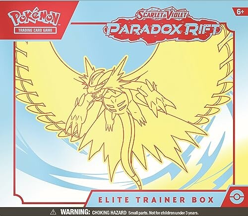 Elite Trainer Box van Pokémon Paradox Rift met accessoires