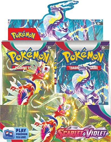 Pokémon kaarten Scarlet en Violet verpakking