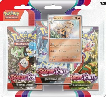 Pokémon TCG: Scarlet & Violet 3-Pack Blister