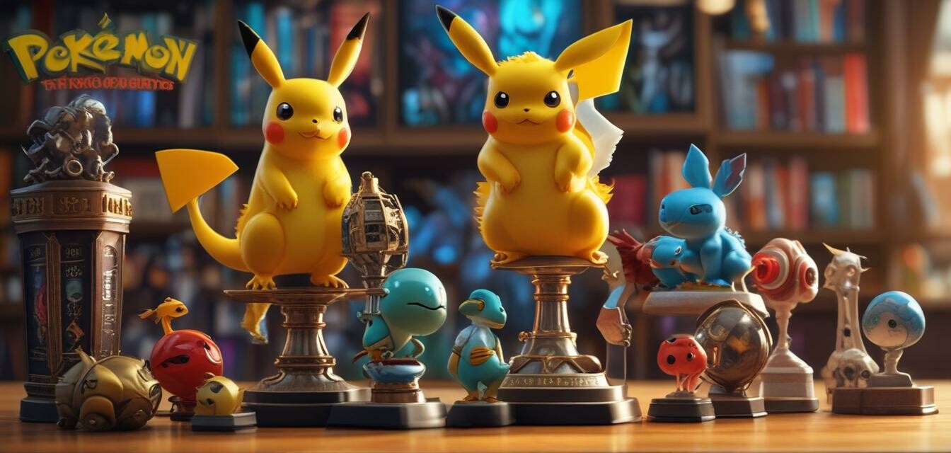 Pokémon competition trophy