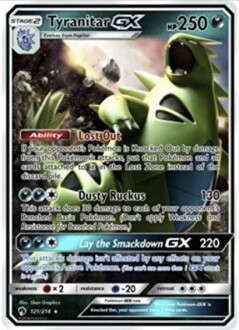 Tyranitar GX - 121/214